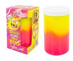 Tuban Jiggly Slime - Gleivės - Neoninis Duetas - Geltona-Rožinė (430 g)