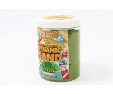 Tuban Dinaminis smėlis - Žalias - 1kg ( TU3555 )
