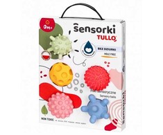 AM Tullo TULLO 496 Sensoriniai kamuoliukai Sensorki 5 vnt. be pastelinių skylių