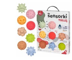AM Tullo TULLO 497 Sensoriniai kamuoliukai Sensorki 8 vnt. be pastelinių skylių