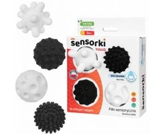 AM Tullo TULLO Piłki senso.4vnt. Bez dziurki czar-bia REF805 78055