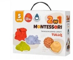 AM Tullo TULLO 498 Sensorinės transporto priemonės, sensoriniai kamuoliukai - 5 vnt.