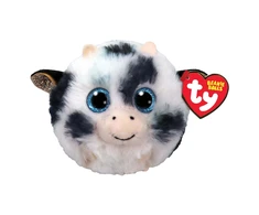 TY Beanie Balls Pliušinis žaislas - karvė, 10 cm