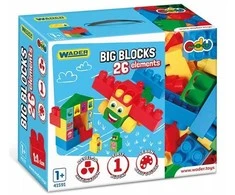 WADER Big Blocks klocki 26el 41591 15911
