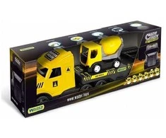 WADER 36461 Magic Truck Technic vilkikas su betono maišykle