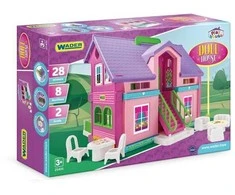 WADER Play House domek dla lalek 25401 54015