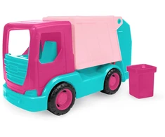 WADER TechTruck šiukšliavežė rožinė 35331 53312