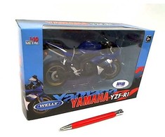 WELLY 1:10 motocykl Yamaha 62802