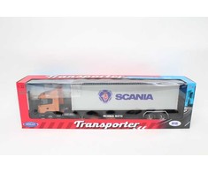 WELLY 1:32 sunkvežimis su priekaba Scania 12470 12626.