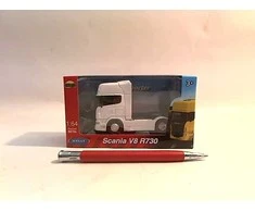 Carm Modeliukas 1:64, SCANIA V8 R730, tractor, baltos spalvos