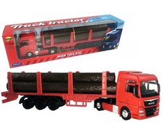 WELLY 1:64 sunkvežimis MAN TGX su drewnem 68013 58034
