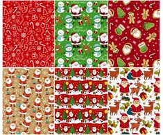 Wktorebki Papier świąteczny WK 22656 60gr(200x70) 66960