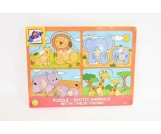 WOODYLAND Puzzle d/najmł.su uchw.egz.zw.91914 19147