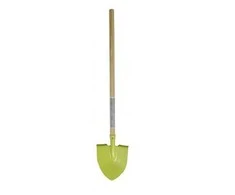 Woody 91888 Medinis / metalinis sodo įrankis - kastuvas (100 cm) vaikams nuo 3 metų Geltona