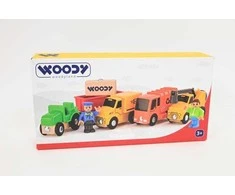 WOODYLAND Zest.pojazdów użytk.8szt 90798 07984