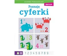 ZIELONASOWA Akademia przedszkolaka Poznaję cyferki 80433