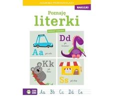 ZIELONASOWA Akademia przedszk.Poznaję literki Alfabet 87395