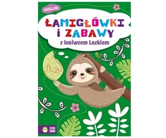 ZIELONASOWA Łamigłówki i zabawy su leniwcem Luckiem 81058