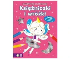 Zielona Sowa ZIELONASOWA Diamentowe kolorowanki Princesės i wróżki 81201