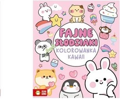 Zielona Sowa ZIELONASOWA Kolorowanka Kawaii Fajne słodziaki 82604