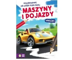 Zielona Sowa ZIELONASOWA Kolorowanki na cztery pory roku Maszyny 83076