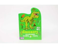 Zielona Sowa ZIELONASOWA Dažymo puslapiai bet kokiam orui Dinozaurai W1 07686