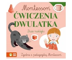 ZIELONASOWA Montessori ćwiczenia dwulatka 06290