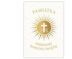 ZIELONASOWA Pamištka I-szej Komunii w.A4 99976