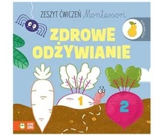 Zielona Sowa ZIELONASOWA Zeszyt ćwiczeń Montessori Zdrowe odżywianie 95756