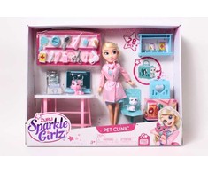 Sparkle_Girl Lėlė Sparkle Girlz Pet Clinic 100184, 10.5 cm