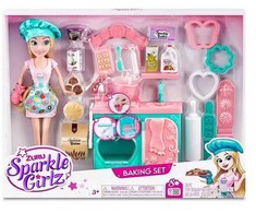 ZURU Sparkle Girlz lėlė + rinkinys / kepinys 100183 50526
