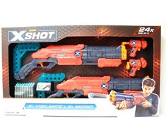 XShot *****ZURU X-SHOT Excel DoubleVig.wyrzut24s 36584