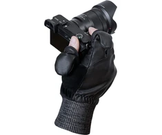 Vallerret Hatchet Odinė fotografija Pirštinė Juodas XS