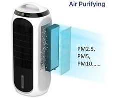 Ventiliatorius Clean Air Vėsintuvas CA-106 Smart HEPA (4in1)