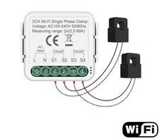 Energijos matavimo modulis Feelspot FS-PMM02W WiFi, Tuya