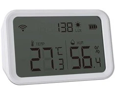 Temperatūros, drėgmės ir šviesos jutiklis Feelspot TDSJ02W WiFi