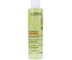A-Derma Exomega Control Emollient Cleansing Gel Duo Set, 200 ml