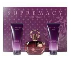 Afnan Supremacy Violet EDP kvepalų vanduo moterims, 100 ml + dušo želė, 100 ml + drėkinamasis kūno losjonas, 100 ml