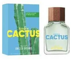 Benetton United Dreams Žalias Cactus EDT tualetinis vanduo vyrams, 100 ml