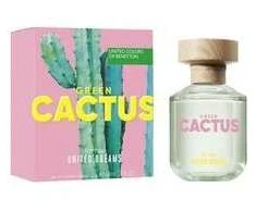Benetton United Dreams Žalias Cactus EDT tualetinis vanduo moterims, 80 ml