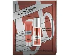 Rinkinys Bruno Banani Magnetic Woman: dezodorantas, 75 ml + dušo gelis, 50 ml