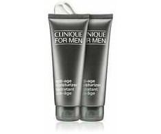 Clinique Set of moisturizing skin care For Men Anti-Age Moisturizer 2 x 100 ml