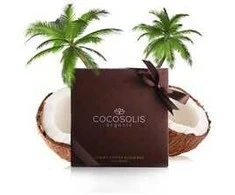 "Cocosolis" prabangių kavos šveitiklių dėžutės rinkinys 4 vnt