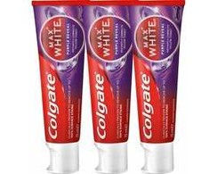 Colgate Max Baltas Violetinė Trio Dantų pasta