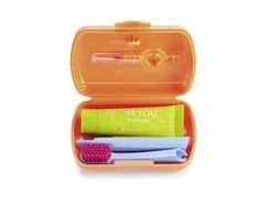 CURAPROX TRAVEL SET, kelioninis rinkinys, Orange, 1 vnt.