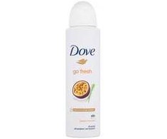 Dove Go Fresh Passion Fruit y Lemon Grass Desodorante Purškiklis purškiamas dezodorantas moterims 200ml