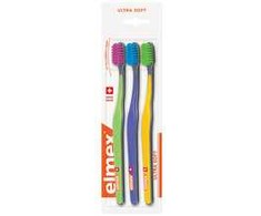 Elmex Ultra Soft dantų šepetėlis 3 vnt