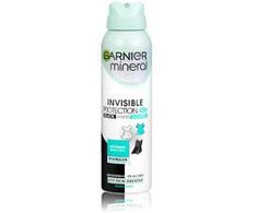 Garnier Mineral Invisible Protection Fresh Aloe Antiperspirant moterims, 150 ml
