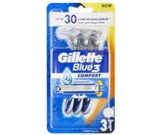 Gillette Blue3 Razor, 8 pc