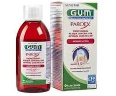 GUM Paroex Anti-Plaque Treatment burnos skalavimo skystis 300 ml